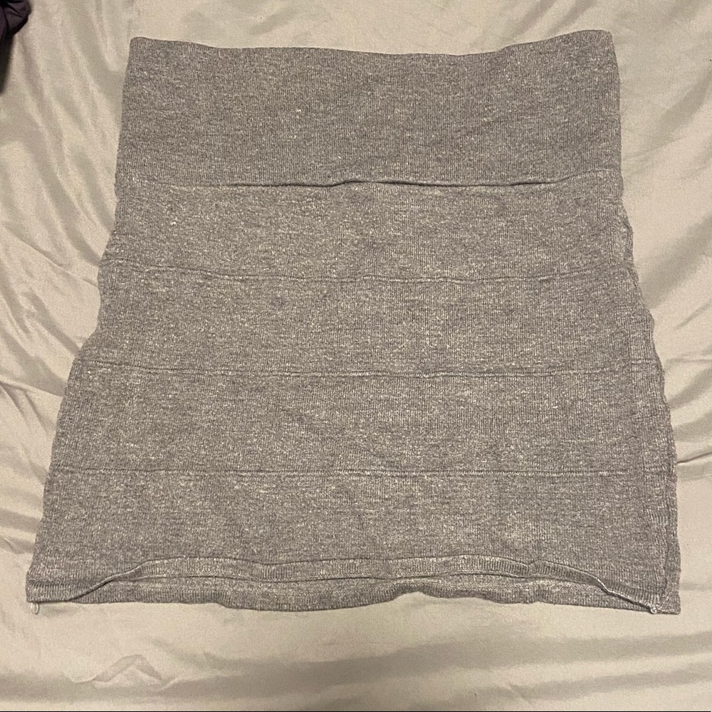Gray tube top size small